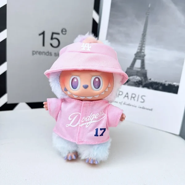 Labubu Doll Baseball Uniform Set - Image 6