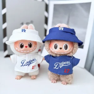 Labubu Doll Baseball Uniform Set