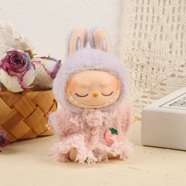 Labubu Doll Plush Skirt - Image 4
