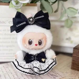 Labubu Doll Elegant Dress Set