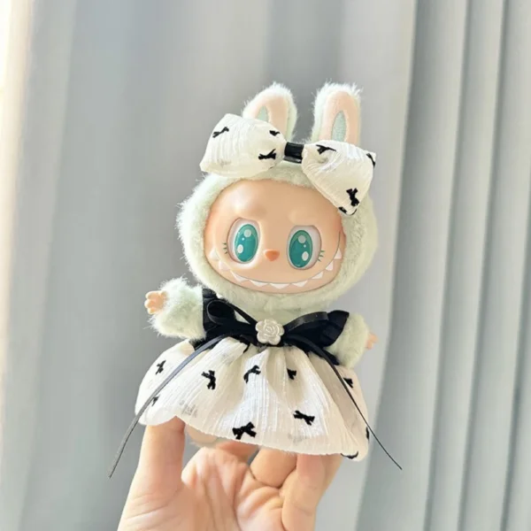 Labubu Doll Elegant Dress Set - Image 4