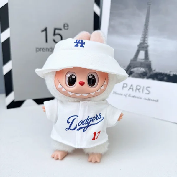 Labubu Doll Baseball Uniform Set - Image 5