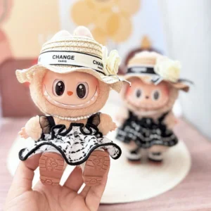 Labubu Doll Tweed Style Set