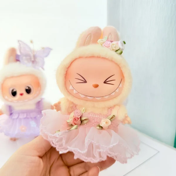 Labubu Doll Flower Fairy Set - Image 4