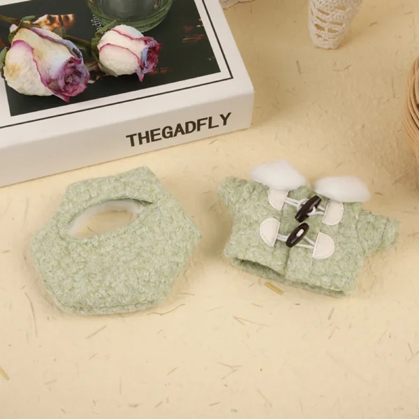 Labubu Doll Beret Coat Set - Image 5
