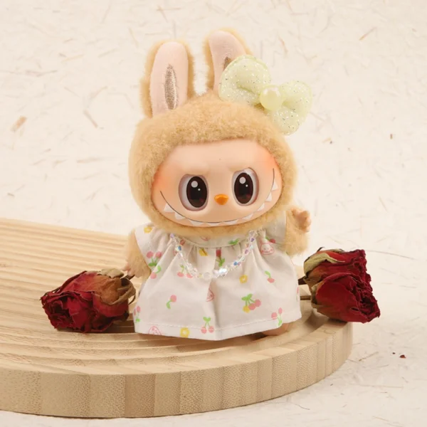 Labubu Doll Floral Dress Set - Image 2
