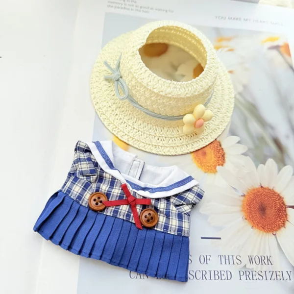 Labubu Doll Sailor Suit Set - Image 4