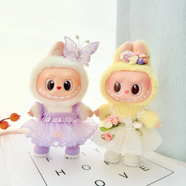 Labubu Doll Flower Fairy Set - Image 3