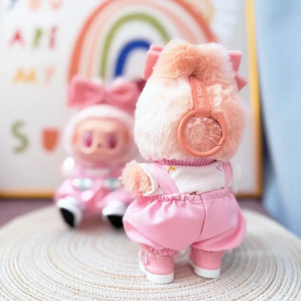 Labubu Doll Pink Heart Set - Image 3