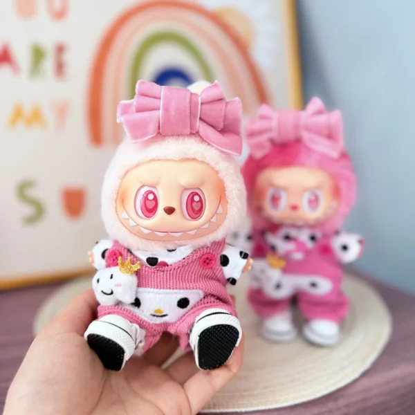 Labubu Doll Pink Jumpsuit