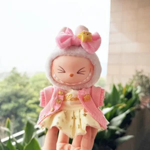 Labubu Doll Gold Glitter Joy Set