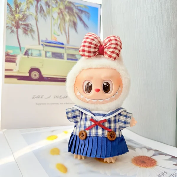 Labubu Doll Sailor Suit Set - Image 3