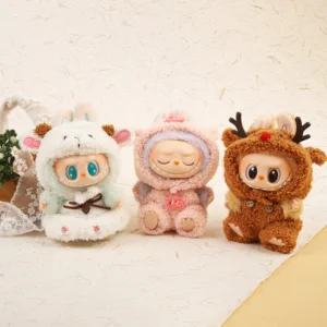 Labubu Doll Cartoon Animal Set