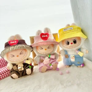 Labubu Doll Heart Sweater Set