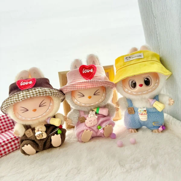Labubu Doll Heart Sweater Set