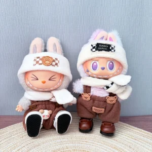 Labubu Doll Brown Bear Costume