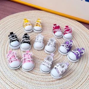 17cm Labubu Doll Canvas Shoes Accessories
