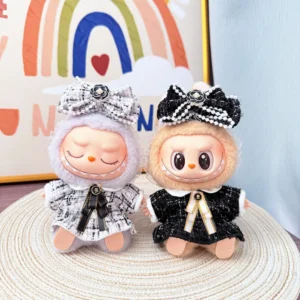 Labubu Doll Tweed Style Set