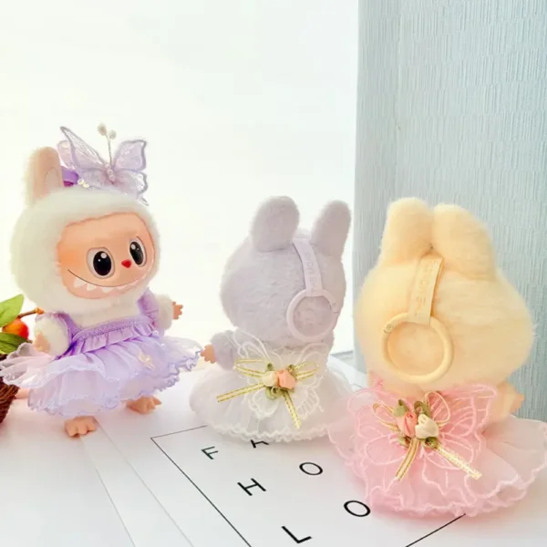 Handmade Flower Fairy Set Background Detail - Pastel Floral Pattern with Glitter Accents