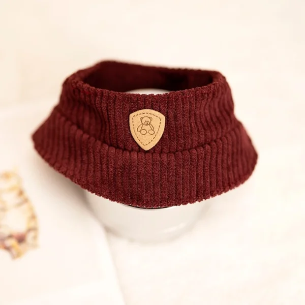 Adorable Brick Red Hat Accessory for Labubu Dolls | Labubu Doll Clothing & Accessories