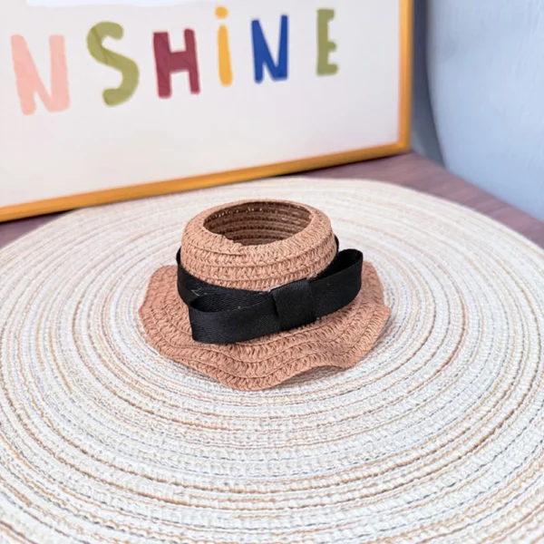 Cute Labubu Doll Straw Hat Accessories | Labubu Doll Clothing & Accessories
