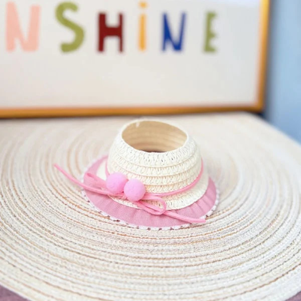Cute Labubu Doll Straw Hat Accessories | Labubu Doll Clothing & Accessories